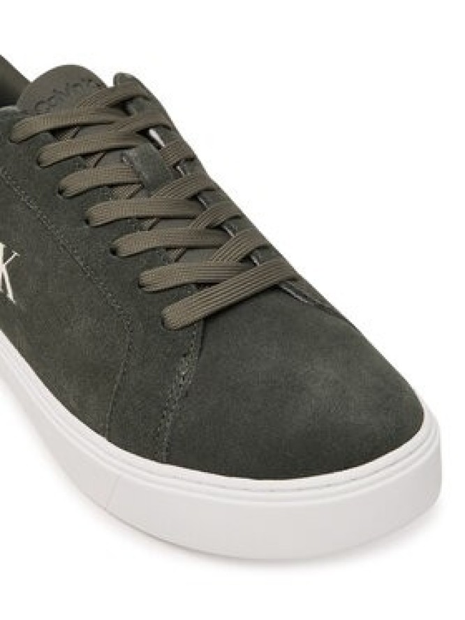 Calvin Klein Sneakersy Classic Cupsole Laceup Su YM0YM01434 Beżowy