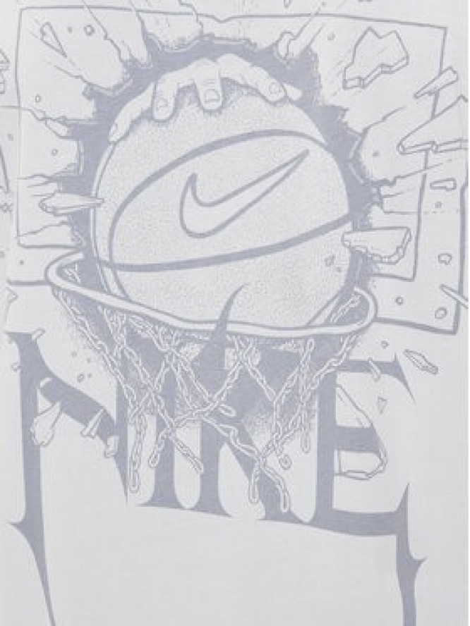 Nike T-Shirt HJ3431 121 Biały Loose Fit