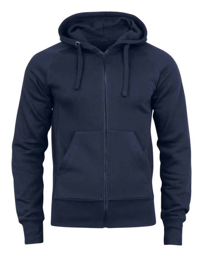 clique bluza z kapturem Harper na zamek – dark navy