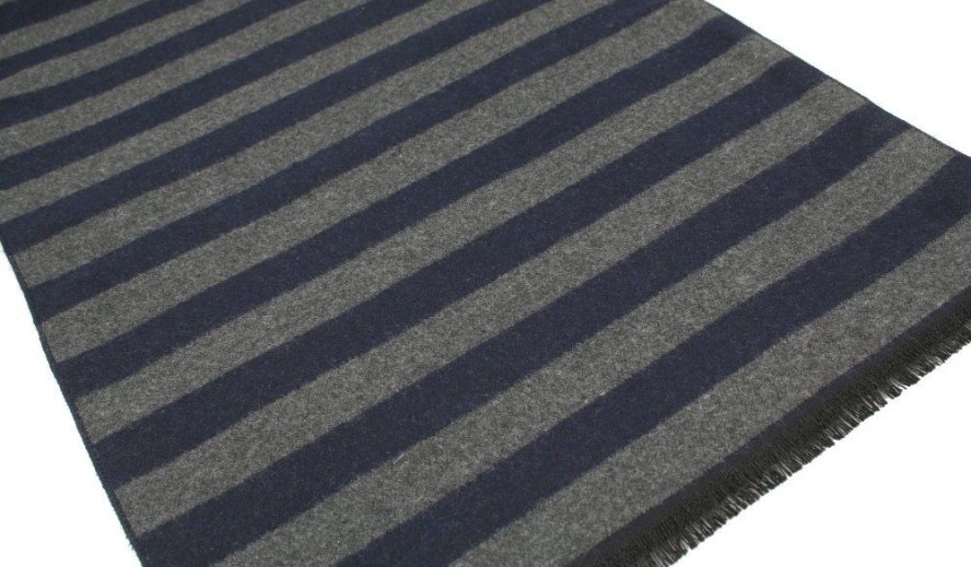 Męski Szalik Alties - Kolorowy w Paski