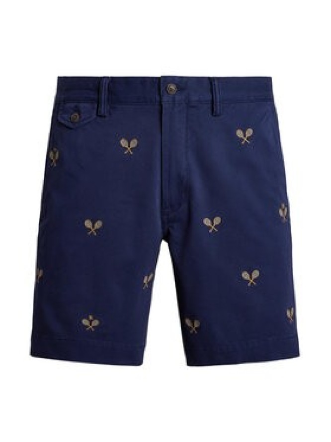 Polo Ralph Lauren Szorty materiałowe 710963496001 Granatowy Straight Fit