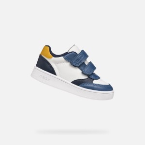 Buty GEOX B555LA 000BC B ECLYPER Biały
