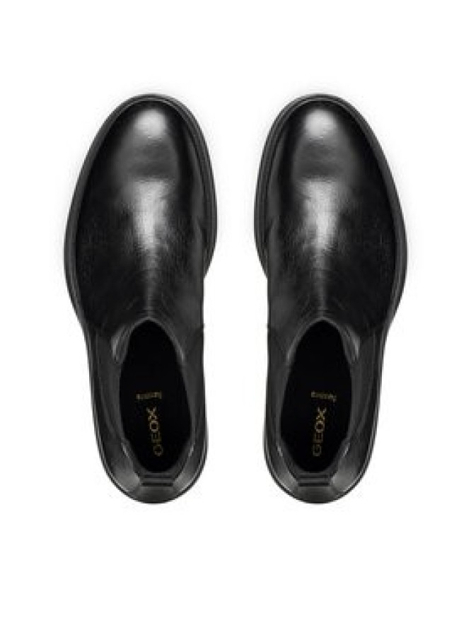 Geox Sztyblety U Henreys U56LWC 00046 C9999 Czarny