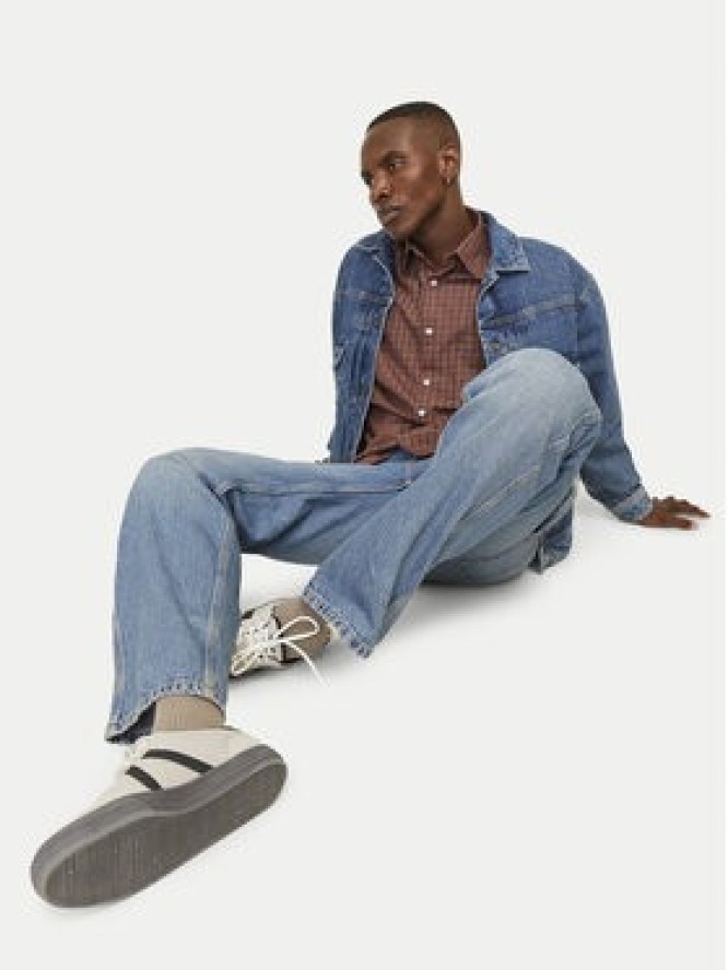 Jack & Jones Jeansy Eddie 12261926 Niebieski Loose Fit