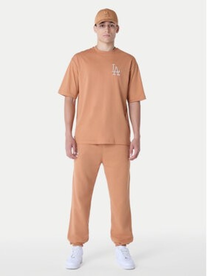 New Era T-Shirt LA Dodgers MLB League Essential 60596179 Pomarańczowy Regular Fit