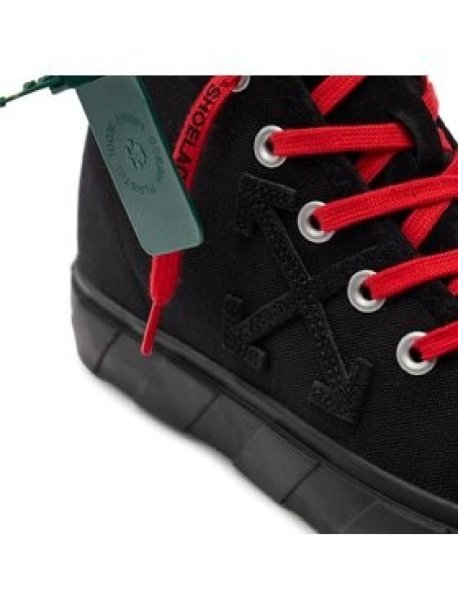 Off-White Trampki Mid Top Vulcanized Canvas IA119S22LEA0011010 Czarny