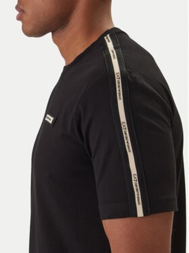 EA7 Emporio Armani T-Shirt 7M001476 AF10375 Czarny Regular Fit