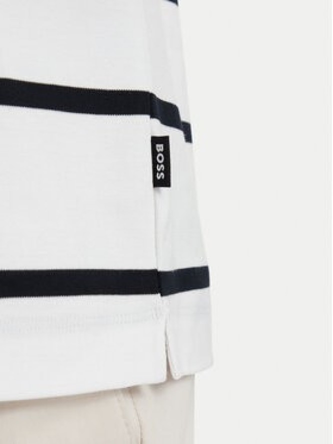 BOSS T-Shirt C-Taut 01 50555844 Kremowy Regular Fit