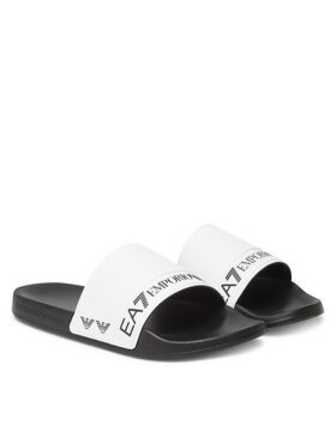 EA7 Emporio Armani Klapki 7X000110 AF15128 FC079 Biały