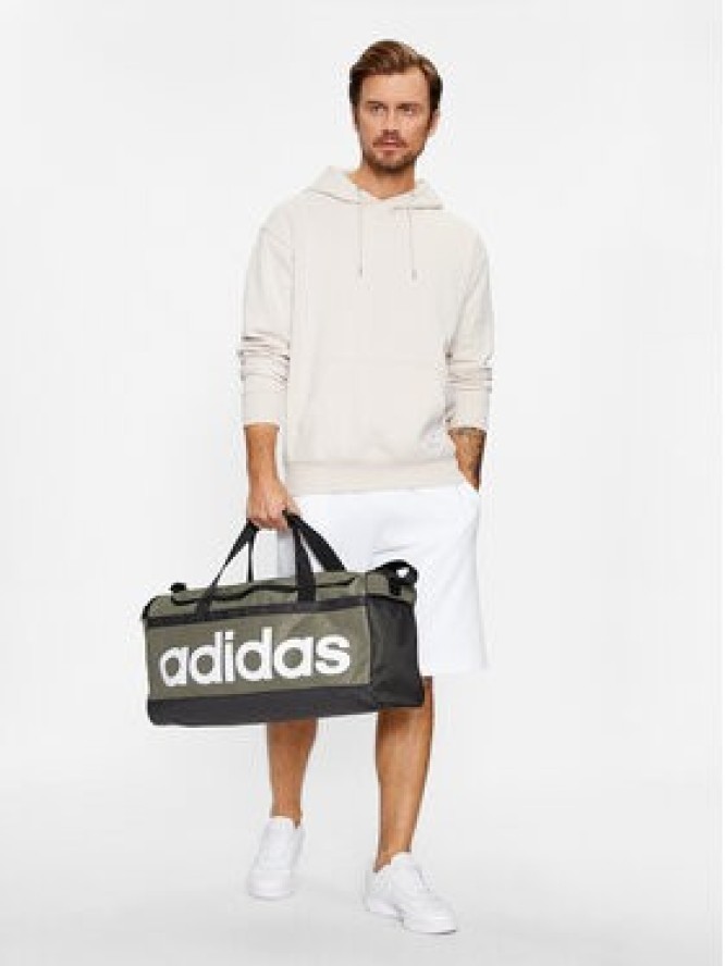 adidas Torba sportowa Essentials Linear Duffel Bag Medium HR5350 Zielony