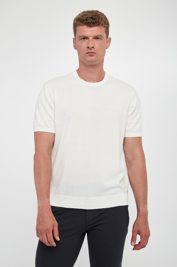 Sweter męski z krótkim rękawem ARMANI EXCHANGE