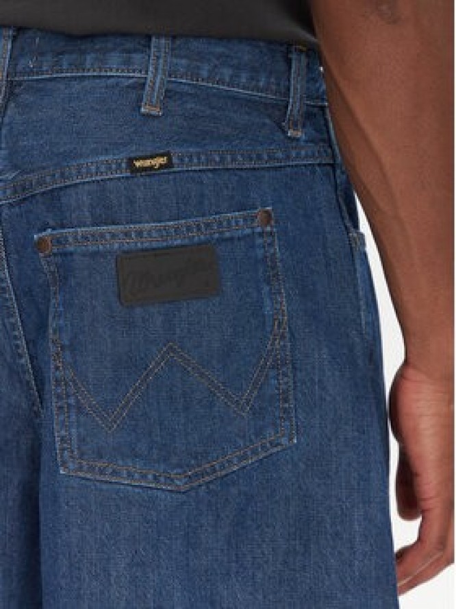 Wrangler Szorty jeansowe Jort 112362550 Niebieski Oversize