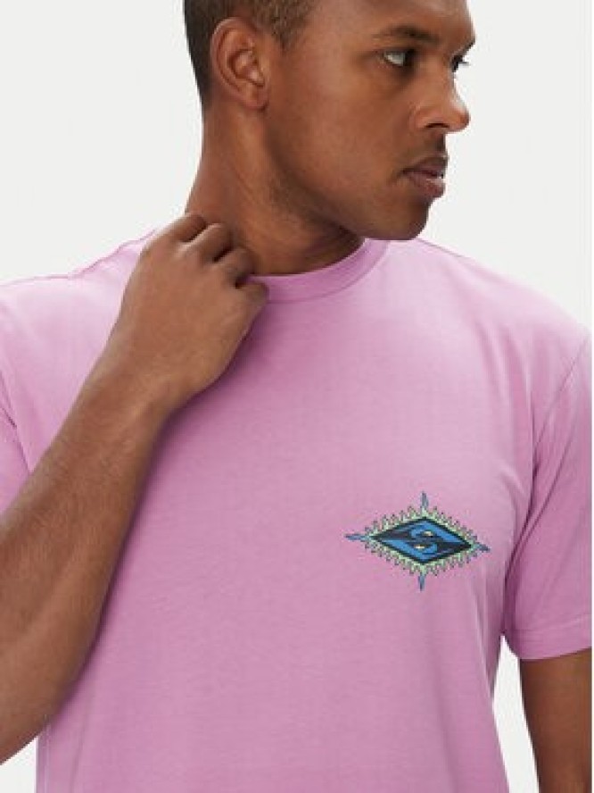 Quiksilver T-Shirt Ev Beach Blast EQYZT08046 Fioletowy Regular Fit