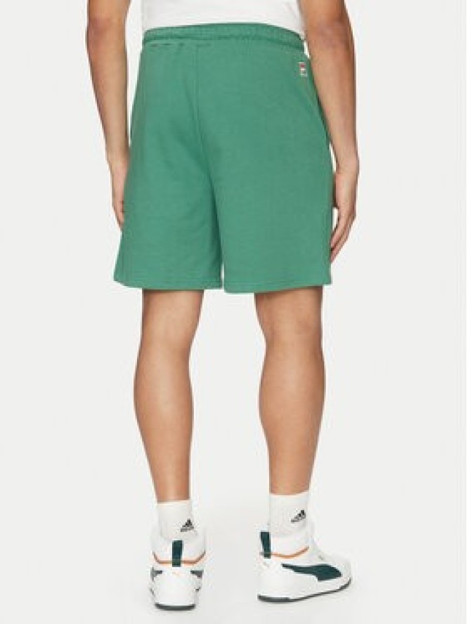 Fila Szorty sportowe Lamswaarde FAM0909 Zielony Regular Fit