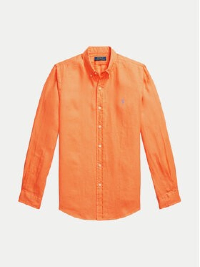 Polo Ralph Lauren Koszula 710968915009 Pomarańczowy Slim Fit