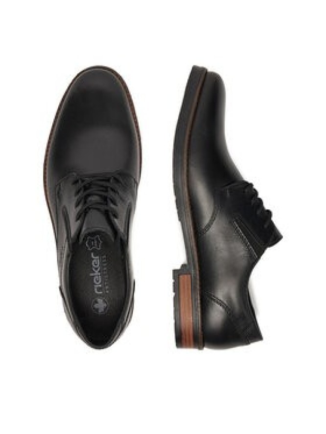 Rieker Półbuty 14621-00 Czarny