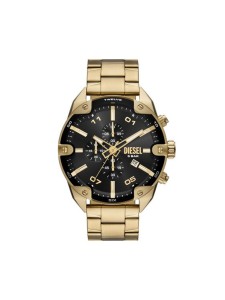 Diesel Zegarek Spiked DZ4678 Złoty