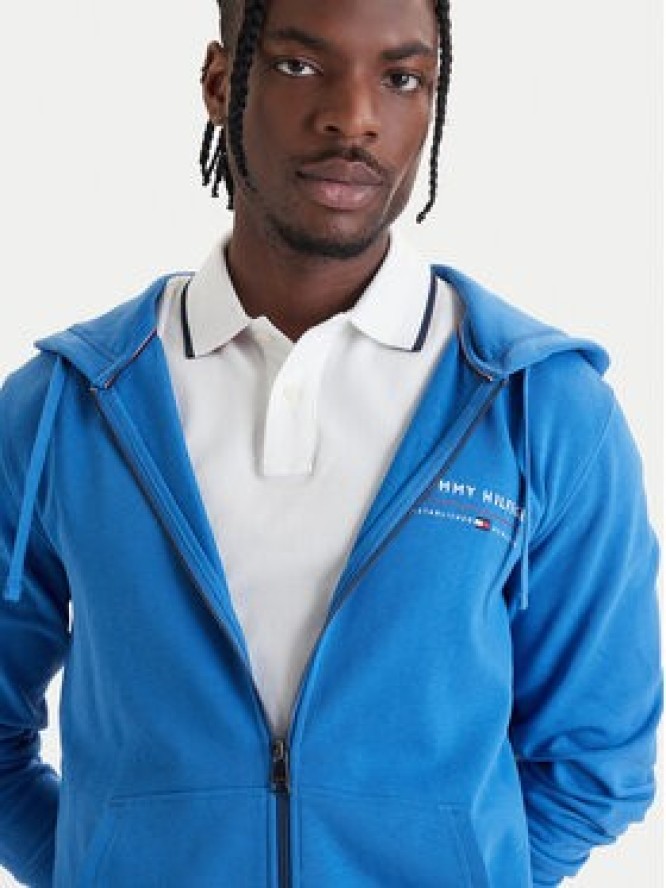 Tommy Hilfiger Bluza Brand Love MW0MW42462 Niebieski Regular Fit