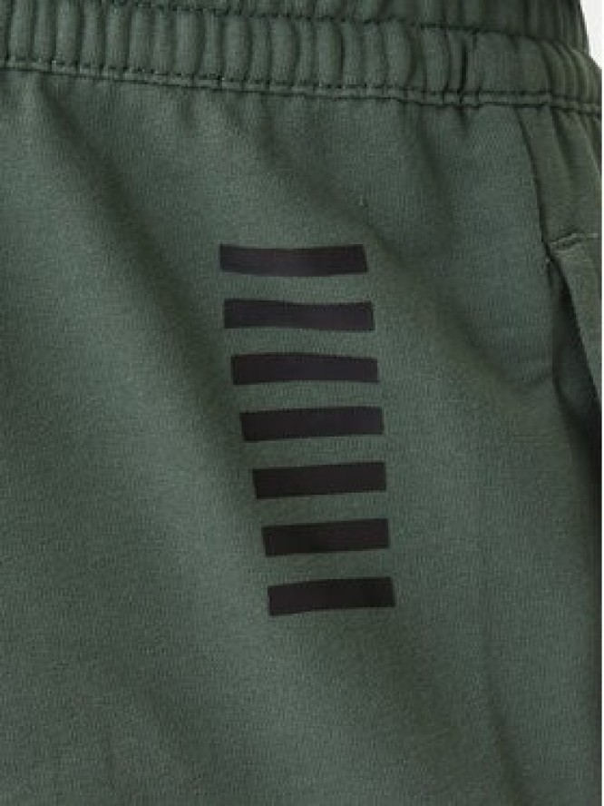 EA7 Emporio Armani Spodnie dresowe 8NPP67 PJVRZ U7260 Zielony Regular Fit