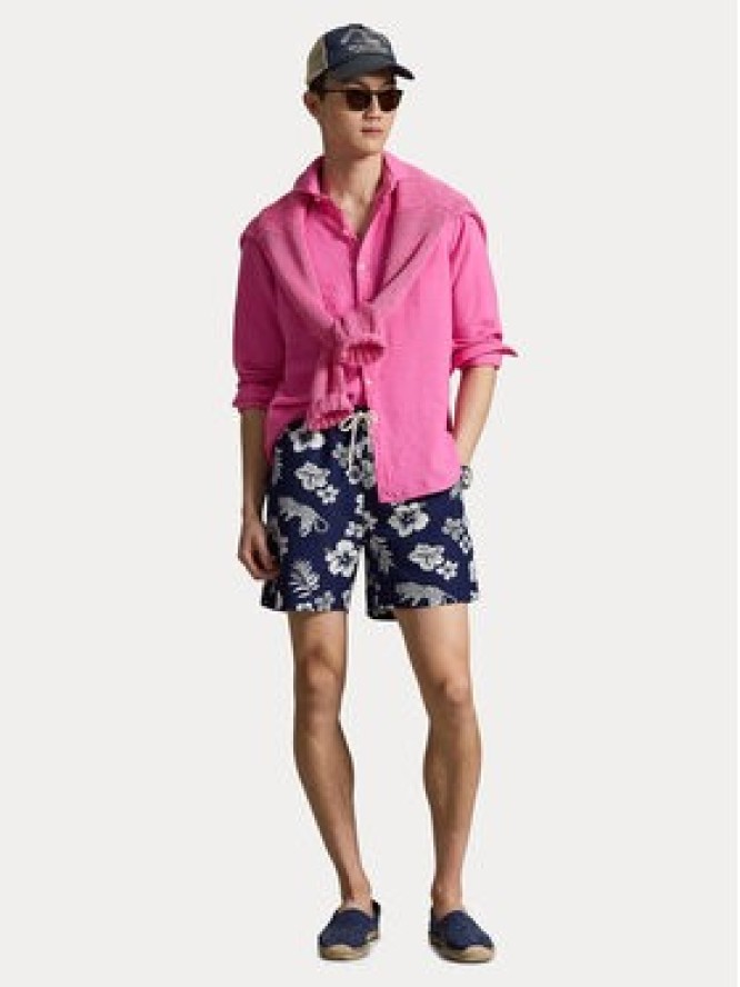 Polo Ralph Lauren Szorty kąpielowe 710B13662001 Granatowy Regular Fit
