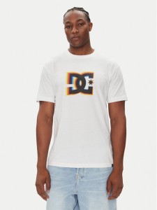 DC Shoes T-Shirt ADYZT05444 Biały Heritage Fit