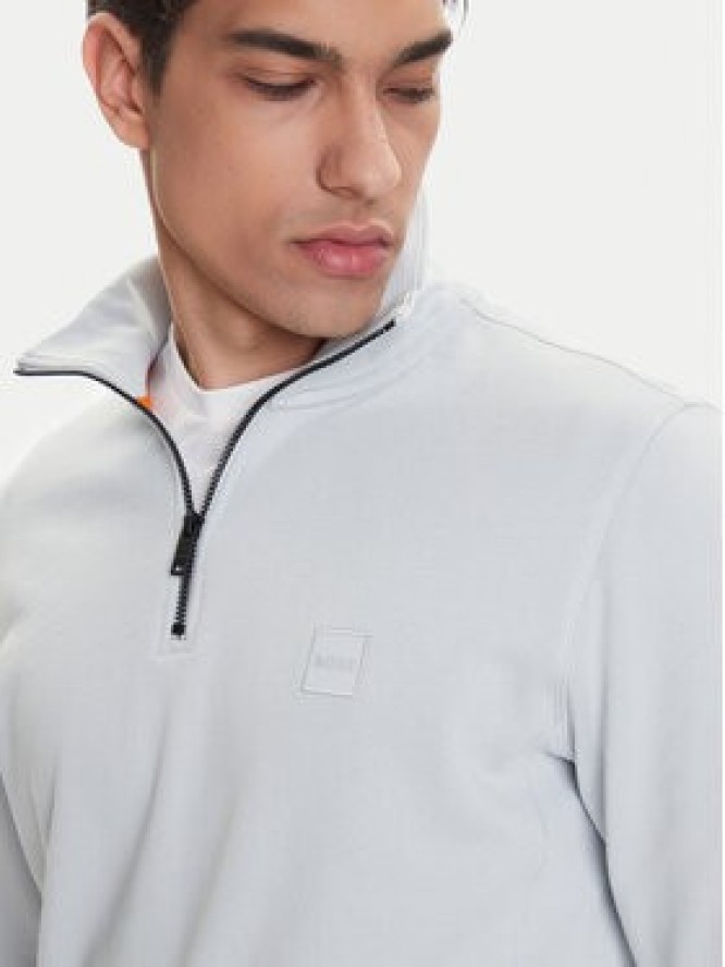 BOSS Bluza Zetrust 50468926 Szary Regular Fit