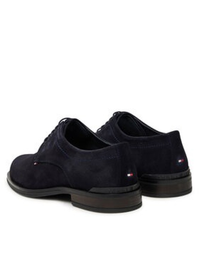 Tommy Hilfiger Półbuty Corporate Derby FM0FM05582 Granatowy