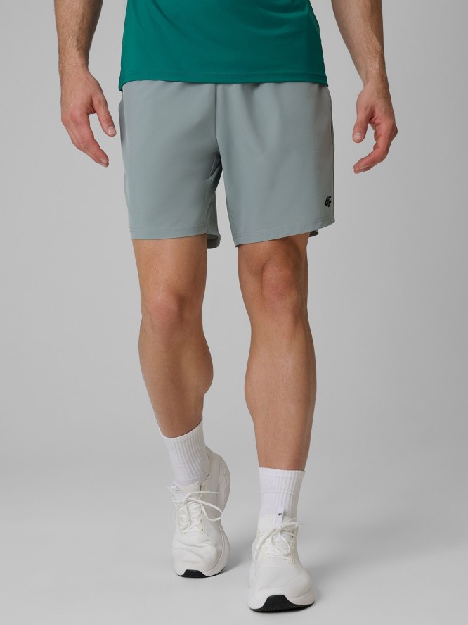 4F Spodenki treningowe szybkoschnące męskie - szare L