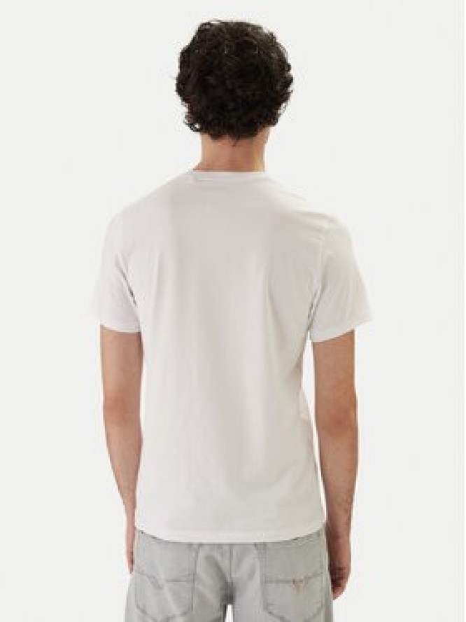 Guess T-Shirt M4GI70 KC9X0 Biały Slim Fit