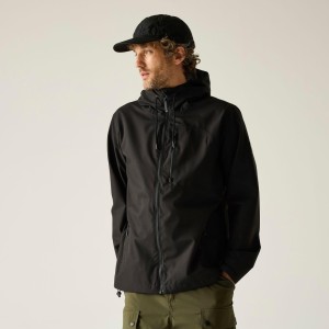 Męska lekka, wodoodporna kurtka z kapturem Frankie