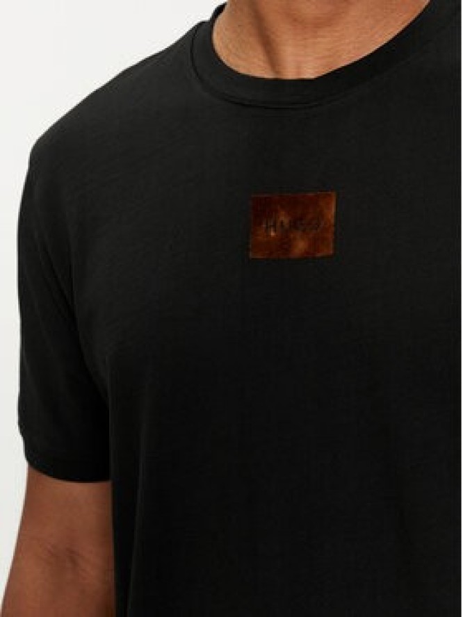 Hugo T-Shirt Diragolino_V 50501005 Czarny Regular Fit