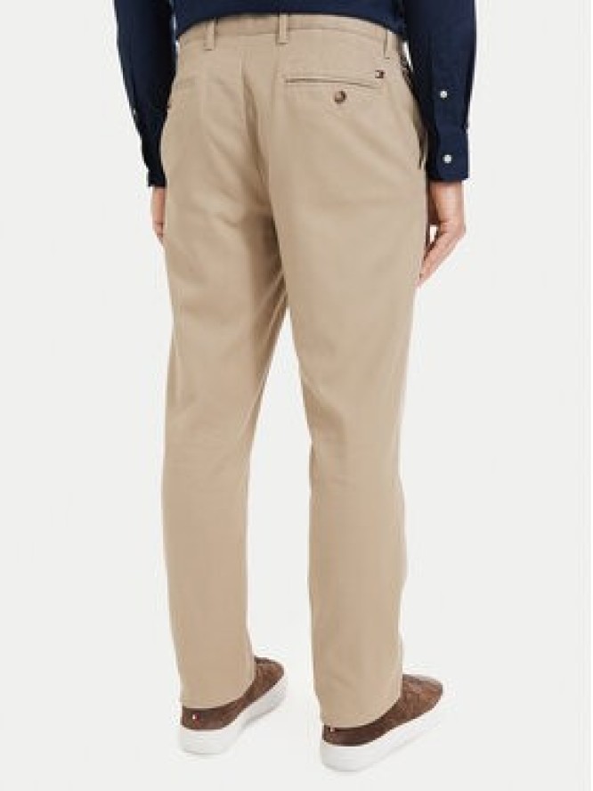 Tommy Hilfiger Chinosy Denton MW0MW43151 Beżowy Regular Fit