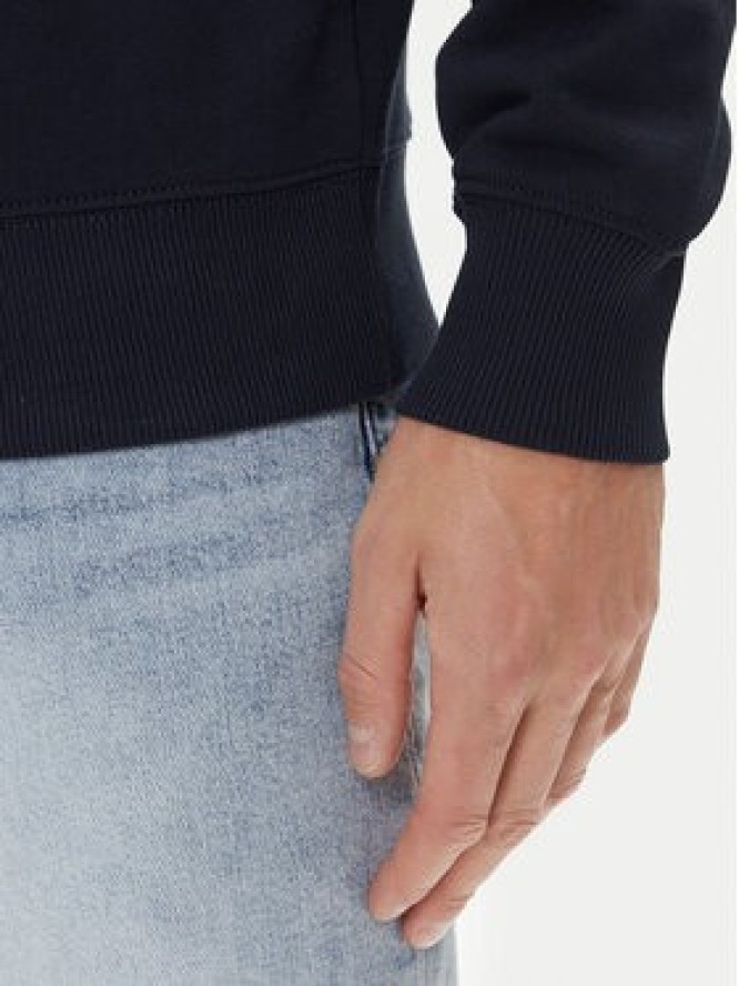 Tommy Hilfiger Bluza Stacked MW0MW39376 Granatowy Regular Fit