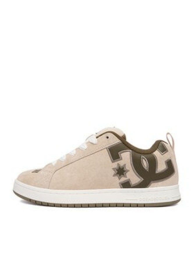 DC Shoes Sneakersy CEOWB-V5-10116M Beżowy