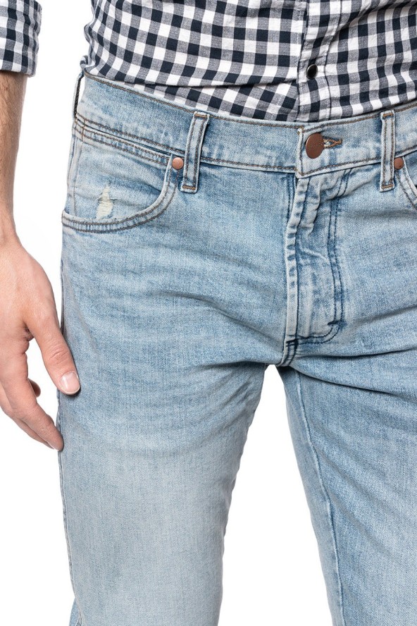 SPODNIE MĘSKIE WRANGLER LARSTON DUSTY LIGHT W18S59308 112127423