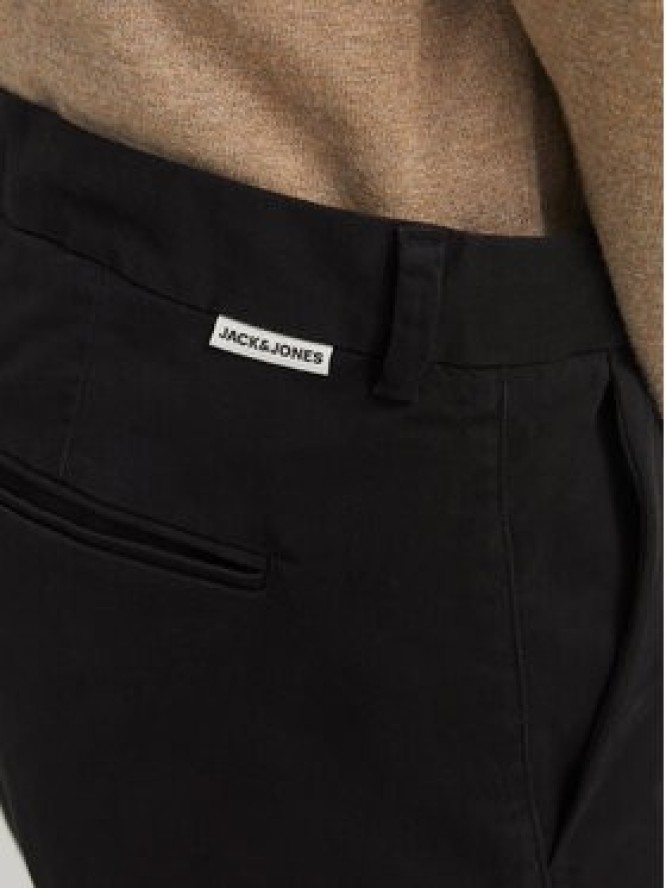 Jack & Jones Chinosy Kane 12268490 Czarny Regular Fit