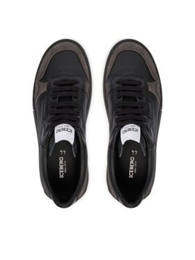 Iceberg Sneakersy Clock V2 IU1687 Czarny