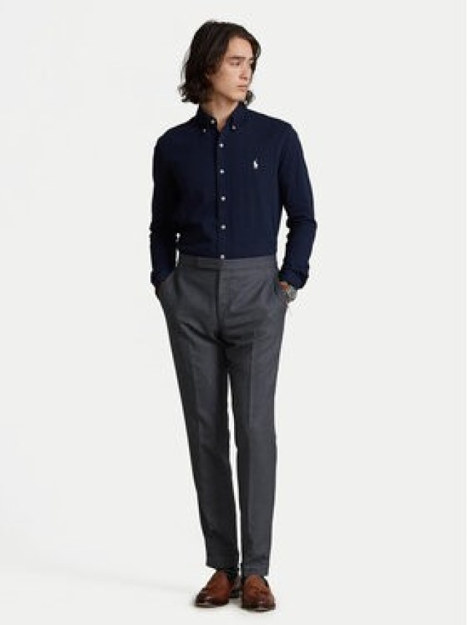 Polo Ralph Lauren Koszula 710654408016 Granatowy Regular Fit
