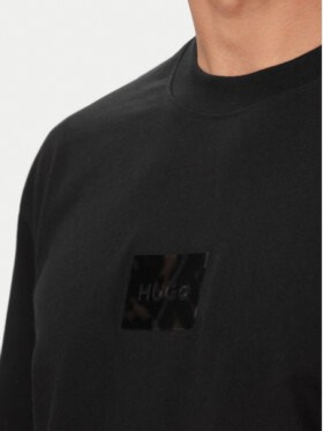 HUGO T-Shirt Dumeon 50557445 Czarny Regular Fit