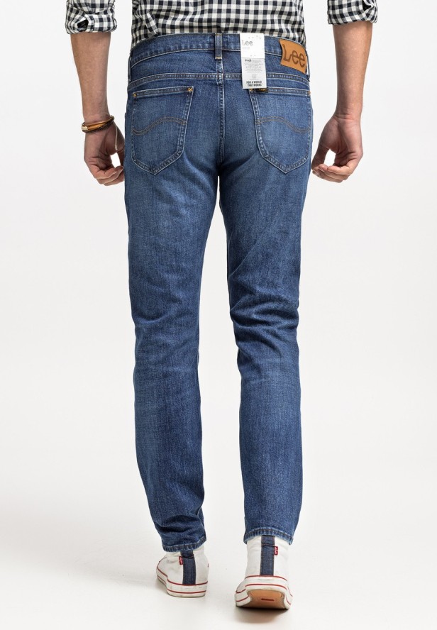 LEE RIDER MĘSKIE SPODNIE JEANSOWE JEANSY DŻINSY WORN FROM RAW L701KNHD 112321976