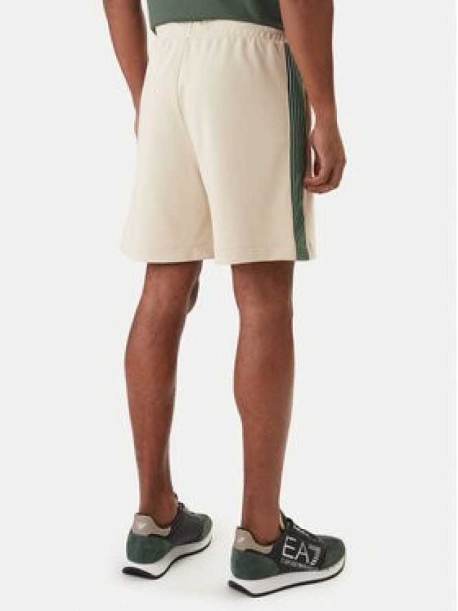 EA7 Emporio Armani Szorty sportowe 7M001501 AF12660 Beżowy Regular Fit