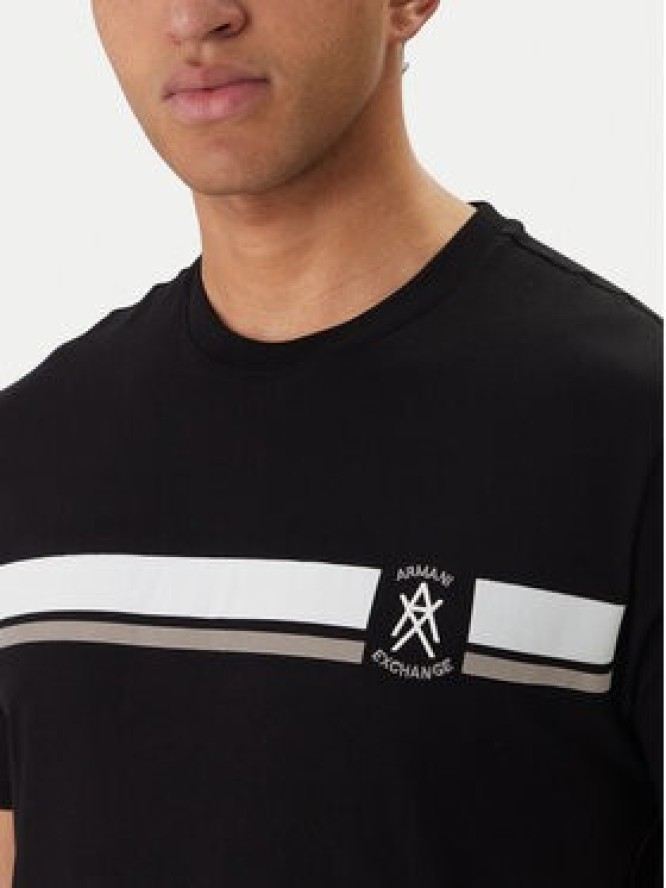 Armani Exchange T-Shirt XM001792 AF12308 UC001 Czarny Regular Fit