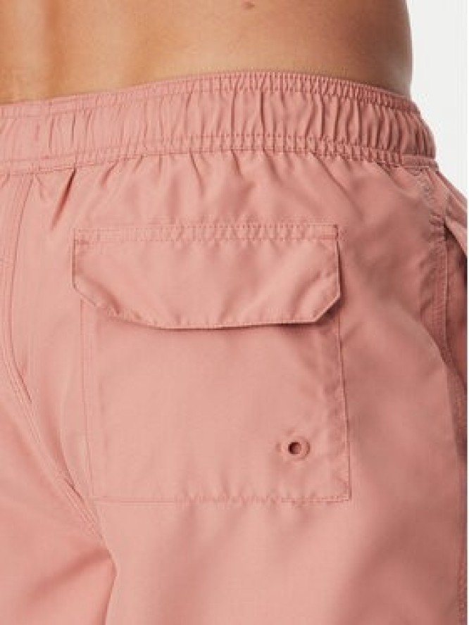 Barbour Szorty kąpielowe Staple Logo 5"MSW0064PI55 Różowy Regular Fit