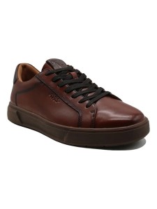 Tamaris Skórzane sneakersy w kolorze jasnobrązowym rozmiar: 41