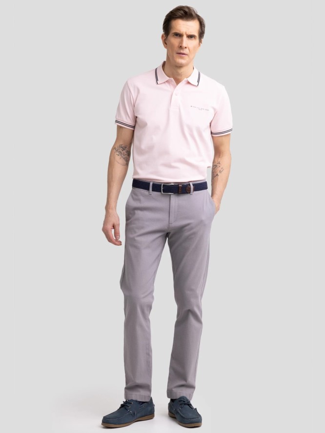 Spodnie męskie chinosy jasnoszare Erhati 901