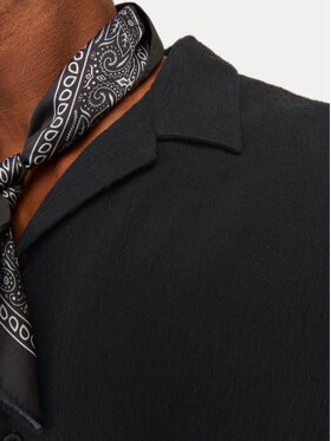 Jack & Jones Koszula Luke 12255781 Czarny Relaxed Fit