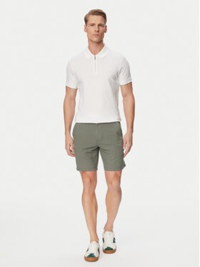 Jack & Jones Szorty materiałowe Stace Summer 12248627 Khaki Regular Fit