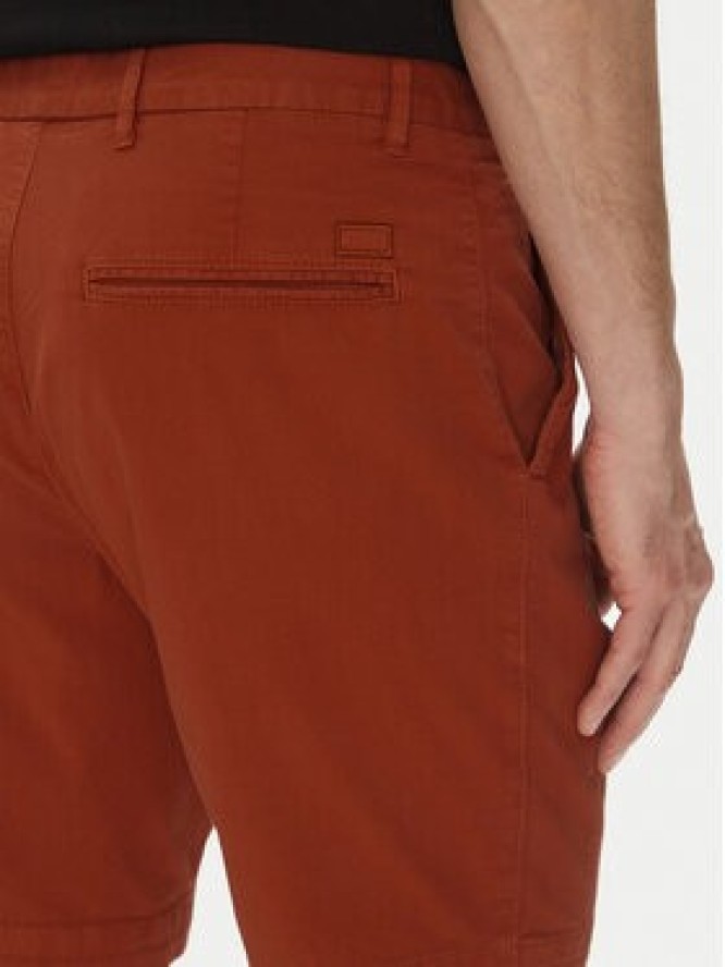 BOSS Szorty materiałowe H-Slice 50540743 Pomarańczowy Regular Fit