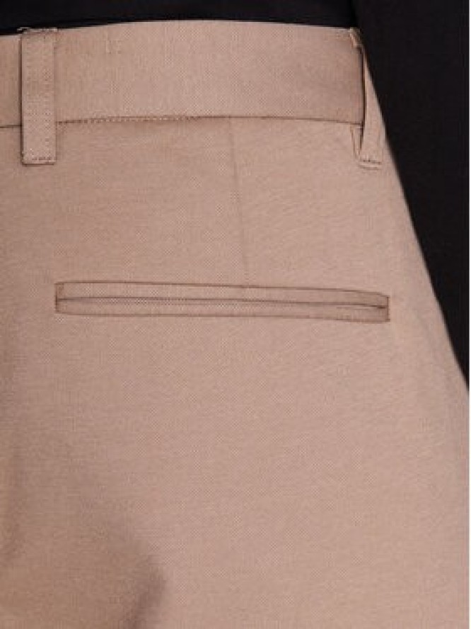 Lindbergh Chinosy 30-01007A Beżowy Slim Fit