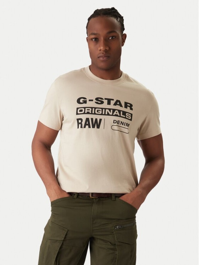 G-Star Raw T-Shirt Originals D25969-C506 1214 Czarny Regular Fit